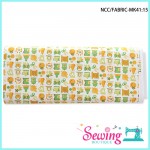 FABRIC-MK41:5, 15, 25 & 35 MIKIONO KITCHEN STAMP INSPIRATION